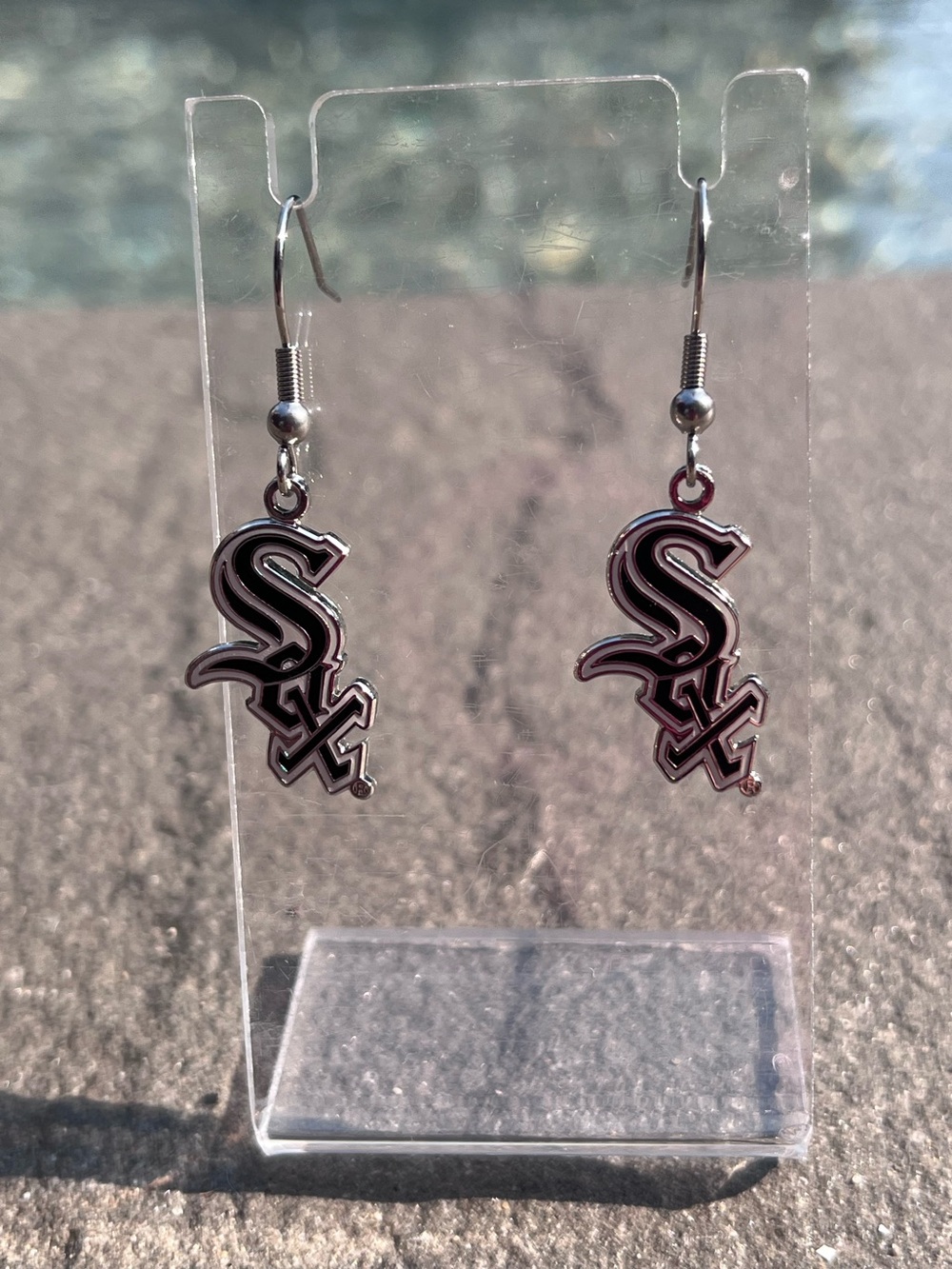 Chicago White Sox WinCraft Logo Dangle Earrings
